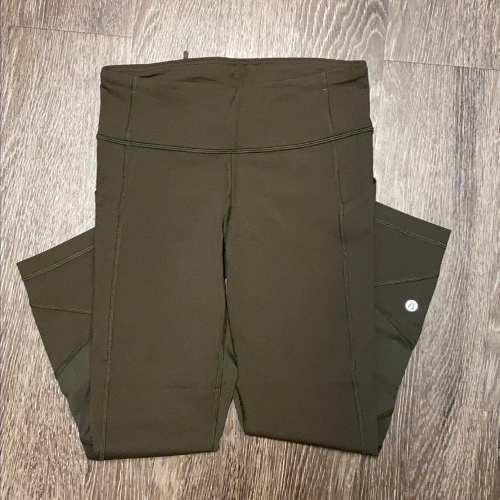 Lululemon fast and free crop leggings